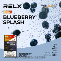 Blueberry RELX Pod Pro 2 - 3 Pods VB86890 | RELX Australia Store