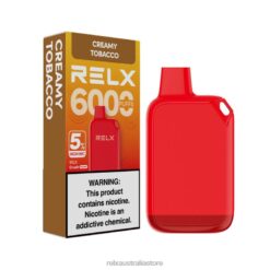 Creamy Tobacco RELX Crush Pocket 6000 5% High Nic VB868172 | RELX Vape Price