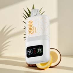 Aivono AIM MAGIC 20000 Puffs Pineapple Coconut Dual Mesh LCD