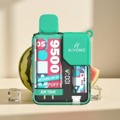 Aivono AIM-TANK 9500 Puffs 18mL Watermelon Ice