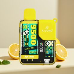 Aivono AIM-TANK 9500 Puffs Lemon Mint 18mL 650mAh