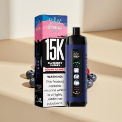 Al Fakher 15k Ice Adjust Clouds 22mL Blueberry Cherry