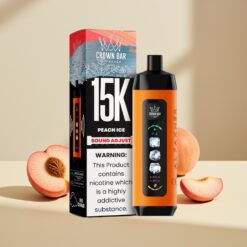 Al Fakher 15k Ice Adjust Clouds 22mL Peach Ice