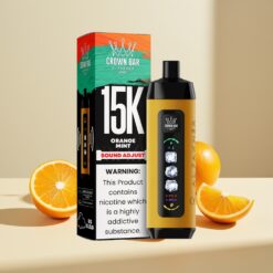 Al Fakher 15k Ice Adjust Clouds 22ml 5mg Orange Mint