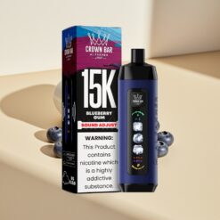 Al Fakher 15k Ice Adjust Clouds Blueberry Gum Disposable