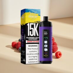 Al Fakher 15k Ice Adjust Clouds Blueberry Sour Raspberry