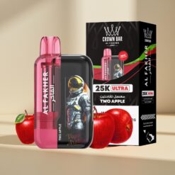 Al Fakher Crown Bar Ultra 25K Two Apple Disposable