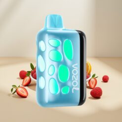 VOZOL RAVE 40000 Glow Beat-Synced Blue Razz Ice