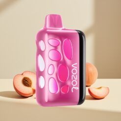 VOZOL RAVE 40K Peach Ice Glow Beat-Sync Charged