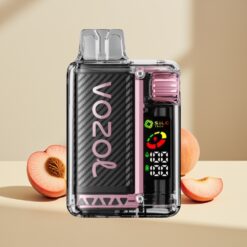 VOZOL Vista 20000 Puffs Peach Ice 650mAh MTL OLED Recyclable