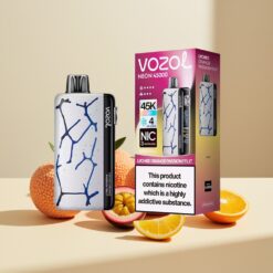 Vozol Neon 45K 45000 Puffs Adjustable Ice Airflow Lychee Orange Passion Fruit