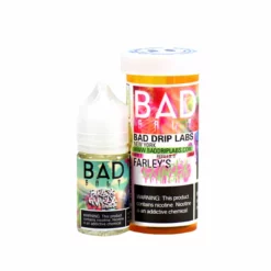 BAD DRIP SALT Farley's Gnarly Sauce Strawberry Kiwi Nic Salt