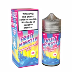 Fruit Monster Blue Razz Lemon 100ML MTL Freebase E-Liquid