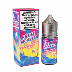 Fruit Monster Salt Icy Blue Raz Lemonade Nic Salt 30ML