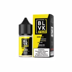 Mango Banana Ice BLVK N Yellow Nic Salt – Smooth & Clean