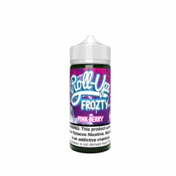 Pink Berry Ice by Juice Roll Upz – Smooth Freebase Vape Juice