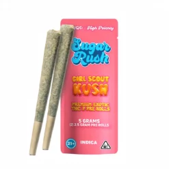Sugar Rush High-Potency THC-P Pre Rolls 5g 2-Pack