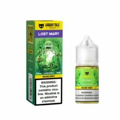 Urban Tale x Lost Mary Miami Mint Crisp Nic Salt E-Liquid