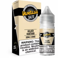 VAPETASIA SALTS Killer Kustard 30ML Nic Salt Vanilla Custard