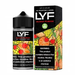 Aloha Fusion Lyf 100mL Freebase E-Liquid – Clean Coils