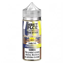 MRKTPLCE THE STND Sour Blue Razz Lemonade Lime E-Liquid