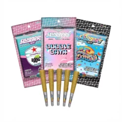 Kief-Coated Sluggers Hit Juiced THC-A Pre-Rolls 5-Pack