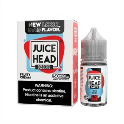 Juice Head Fruity Cream Nic Salt 30mL Pod