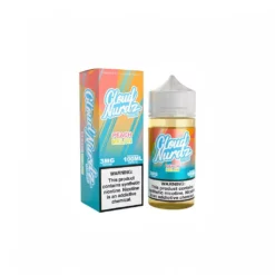 Cloud Nurdz Peach Melon Ice 100mL Smooth Freebase E-Liquid