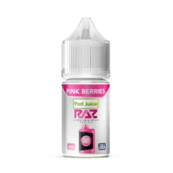Pod Juice X RAZ Salt - Pink Berries Nic Salt 30mL
